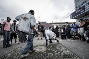 Rap MÃ³vel, atividade da Craco Resiste.